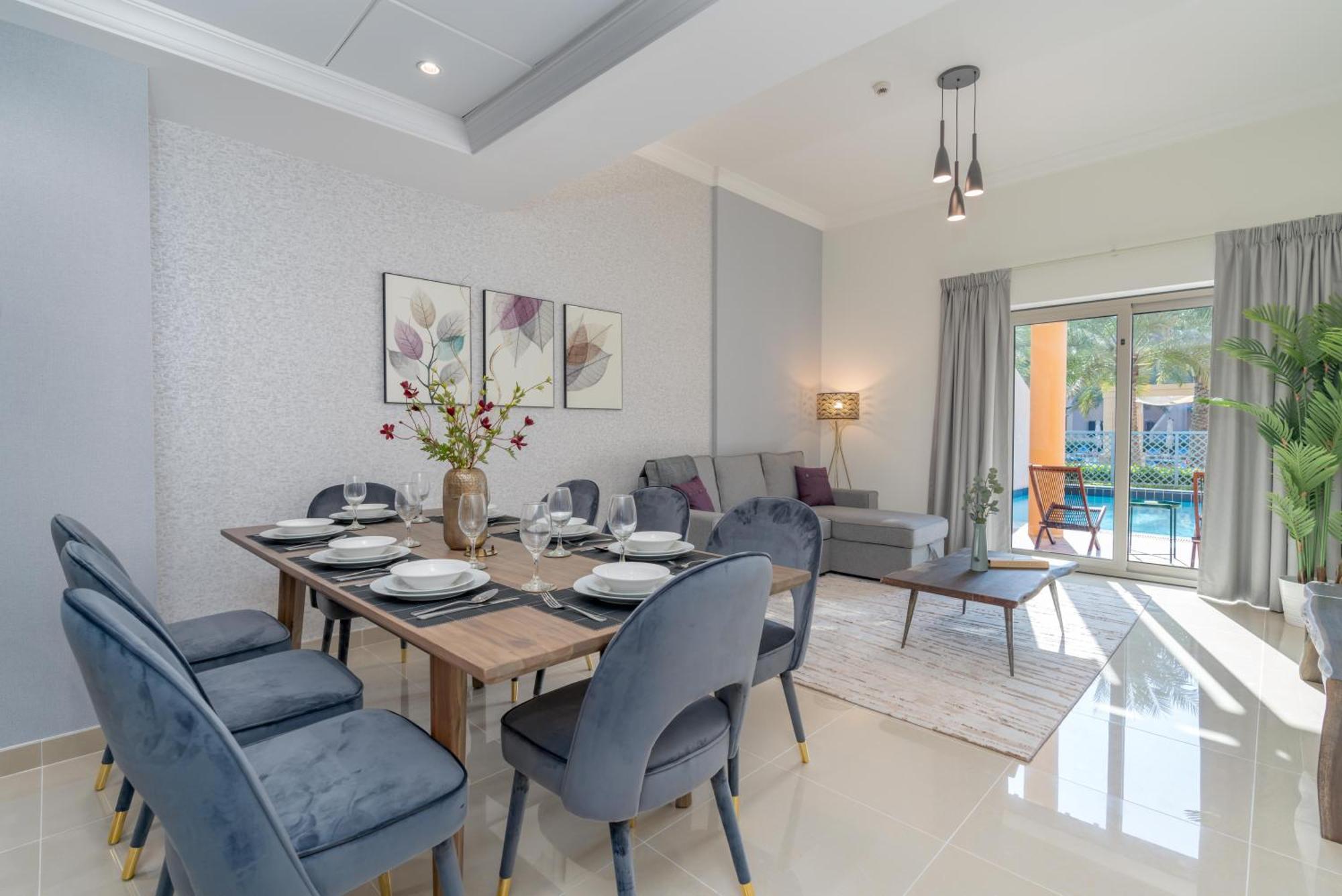 Simply Comfort In Sarai Palm Jumeirah Apartment Dubai Ngoại thất bức ảnh